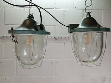 Polam Gdask - Plafondlamp - C-2001A - Aluminium, Staal