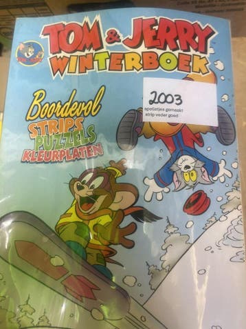 Tom &amp; Jerry Winterboek, Verzenden, Nieuw