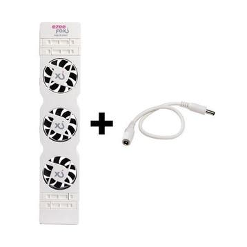 Nexxt Ezeefox Radiatorventilator Uitbreidingsset - Wit, Doe-het-zelf en Verbouw, Verzenden, Nieuw