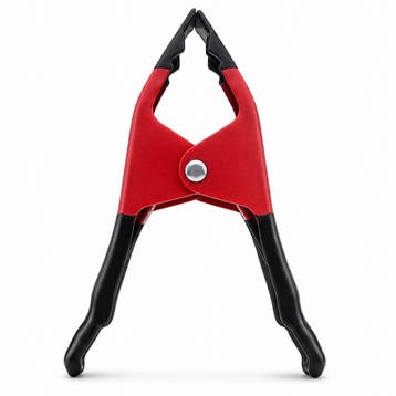 Zeilklem 15cm rood met beschermdoppen, Verzenden, Nieuw