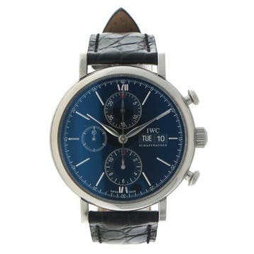 IWC - Portofino Chronograph - IW391002 - Heren - 2011, Nieuw
