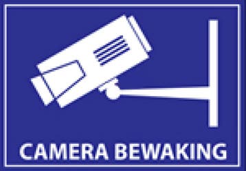 alarmsysteemexpert Camera Bewaking Sticker, Ophalen of Verzenden, Nieuw
