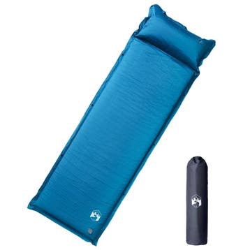 vidaXL Kampeermatras met kussen zelfopblazend 1-persoons, Verzenden, Nieuw