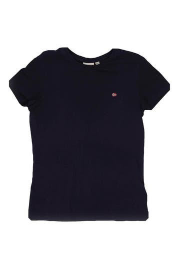 Napapijri T-shirt in maat XS Blauw, Kleding | Heren, Verzenden, Zo goed als nieuw, Blauw, Napapijri