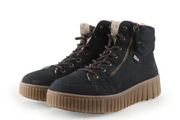 Rieker Snowboots in maat 42 Blauw, Kleding | Dames, Snowboots, Zo goed als nieuw, Rieker, Verzenden