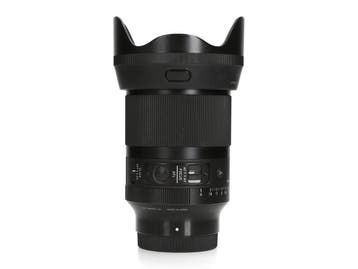 Sigma 35mm F1.4 DG DN Art - Sony FE - 1 jaar garantie, Ophalen of Verzenden, Zo goed als nieuw, Sigma, Zonnekap