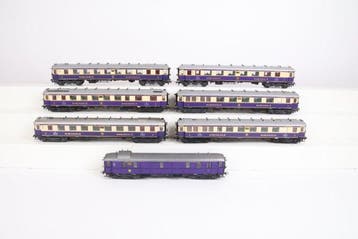 Liliput H0 - Modeltrein personenwagen (7) - Rheingold, Nieuw