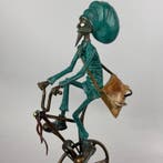 Pawe Erazmus - “The Endless Journey” Bronze unique, Antiek en Kunst