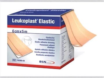 Leukoplast Elastic - 6 cm x 5 m, Verzenden, Nieuw