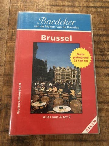 BRUSSEL + STADSPLATTEGROND - BAEDEKER 9789001055721, Boeken, Verzenden, Gelezen, BAEDEKER