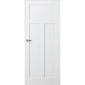 Skantrea binnendeur SKS232 83x231,5 (Wit, Stomp, Paneeldeur), 80 tot 100 cm, 215 cm of meer, Binnendeur, Nieuw