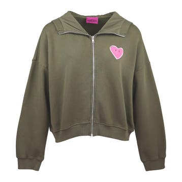 Frogbox • groene hoodie • S, Princess goes Hollywood, Verzenden, Nieuw, Maat 36 (S)