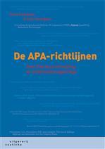 De APA-richtlijnen, 9789046907283, Verzenden, Zo goed als nieuw, HBO