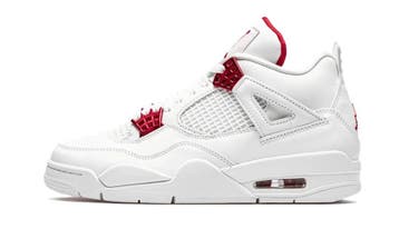 Jordan 4 Retro Metallic Red, Nieuw