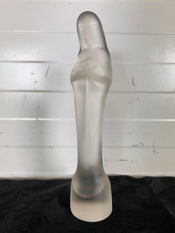 Glasfabriek Leerdam - Stef Uiterwaal - sculptuur, Madonna, Antiek en Kunst