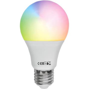 LED Lamp E27 - Kozolux - Smart LED - Wifi+Bluetooth - 9W, Ophalen of Verzenden, Nieuw, E27 (groot), Led-lamp