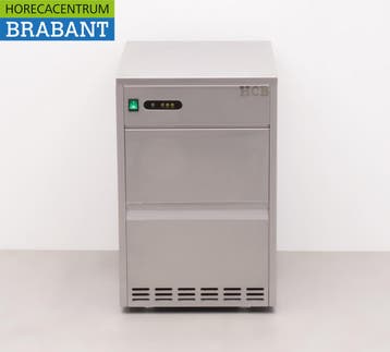 HCB RVS ijsblokjesmachine ijsklontjesmachine 50 kg p/d, Ophalen of Verzenden, Nieuw in verpakking