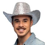Cowboy Hoed Rodeo Party Zilver, Kleding | Dames, Ophalen of Verzenden, Nieuw