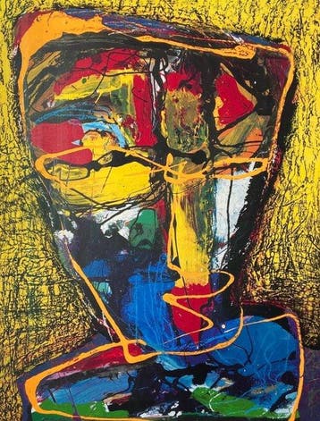 Guillaume Lo a Njoe - Yellow face