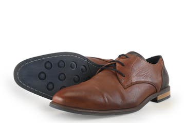 Berkelmans Veterschoenen in maat 44 Cognac, Berkelmans, Overige kleuren, Verzenden, Zo goed als nieuw