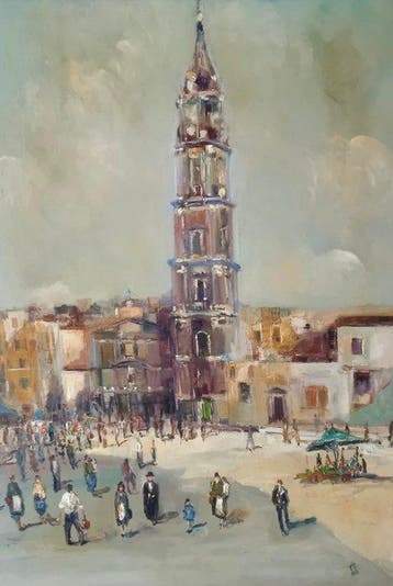 Fienga (XX) - Piazza Mercato Napoli