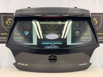 VW Polo 6R bj.2017 achterklep art.6R0827159 kleur zwart, Gebruikt, Achter, Volkswagen, Achterklep