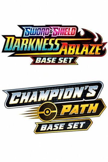 Complete set Champion’s Path & Darkness Ablaze - Base Sets –, Nieuw