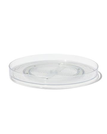 HEMA Draaiplateau transparant Ø29x3.5cm, Verzenden, Nieuw