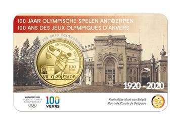 2,5 euromunt België 2020 ’100 jaar Olympische Spelen, Postzegels en Munten, Verzenden