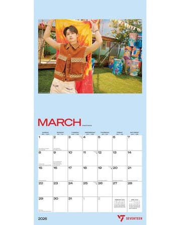 kpop merchandise - Seventeen =calendar= - Seventeen offic..., Verzenden, Zo goed als nieuw