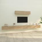 vidaXL 6-delige Tv-meubelset bewerkt hout sonoma, Huis en Inrichting, Verzenden, Nieuw, Overige houtsoorten