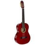 A. Martinez MTC-083/R 3/4 klassieke gitaar dark red, Muziek en Instrumenten, Snaarinstrumenten | Gitaren | Akoestisch, Ophalen of Verzenden