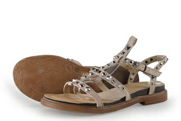 Linea Zeta Sandalen in maat 39 Beige, Kleding | Dames, Verzenden, Beige, Sandalen of Muiltjes, Zo goed als nieuw