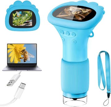 Kindermicroscoop Met LED | 44% Korting, Ophalen of Verzenden, Zo goed als nieuw, Elektronica, Met licht