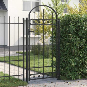vidaXL Afrasteringspaal ASSEN 200 x 88 x 14 cm Staal, Tuin en Terras, Verzenden, Nieuw