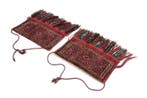 2 x Turkman antiek tapijt Art Deco - Vloerkleed - 70 cm - 30, Nieuw