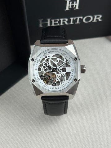 Heritor - Elliott Automatic Skeletonized -, Sieraden, Tassen en Uiterlijk, Horloges | Heren, Nieuw