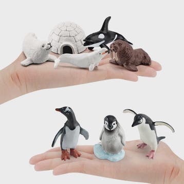 Mini Dieren Figuren Set: Oceaan & Zeeleven Speelgoed voor Ki