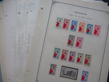 Madagaskar - Einde van de catalogus: prachtige verzameling, Gestempeld