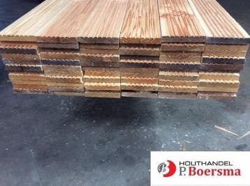 Douglas vlonderplanken 25x165 voor € 1,50 m1., 25 tot 50 mm, Nieuw, Plank, 300 cm of meer