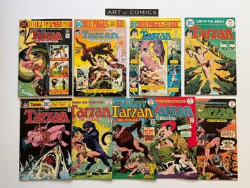 Tarzan #232, #233, #235, #239, #243, #253, #254, #256, #257, Nieuw