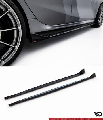 Side Skirts Diffuser V.2 voor BMW 1 serie F70 M135i / M-Pack, Ophalen of Verzenden