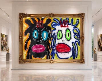 Timo Wedell - Expressions of Color - XXL - Basquiat Style