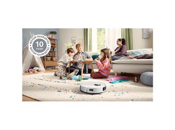 Bosch -  Robotstofzuiger Met Dweilfunctie Wit, Witgoed en Apparatuur, Stofzuigers, Verzenden, Nieuw, Reservoir, Robotstofzuiger
