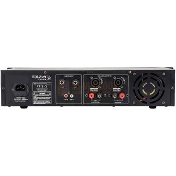 Ibiza Sound AMP1000-MKII - Disco versterker 2 X 800W, Muziek en Instrumenten, Ophalen of Verzenden, Nieuw