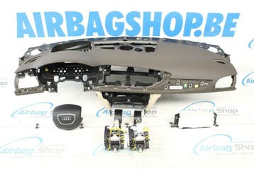 Airbag Dashboard HUD bruin grote gordels 4 spaak Audi A6 4G, Gebruikt