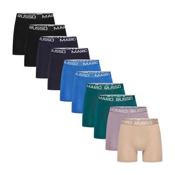 10 pack - Mario Russo Boxershorts Style - Heren Ondergoed, Verzenden, Nieuw