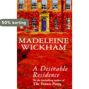 A Desirable Residence 9780552996419 Madeleine Wickham, Verzenden, Gelezen, Madeleine Wickham