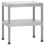 vidaXL Tafel voor rookoven 40x28x44,5 cm gegalvaniseerd, Tuin en Terras, Houtskoolbarbecues, Verzenden, Nieuw