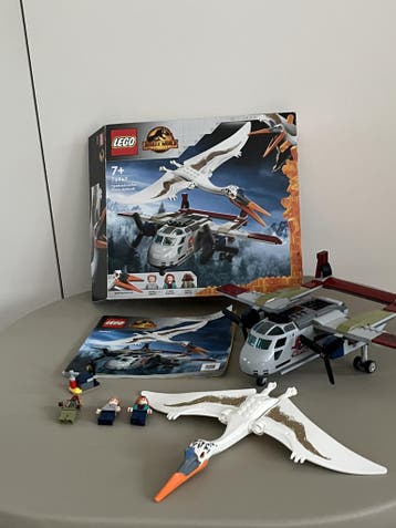 LEGO Jurassic World Quetzalcoatlus Vliegtuighinderl 76947, Jurassic World, Verzenden, Lego, Zo goed als nieuw
